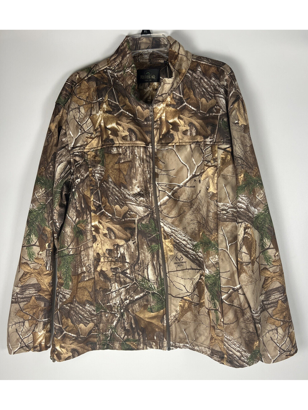 RedHead Realtree Full Zip Camo Jacket Brown Green- Men's Size XL
